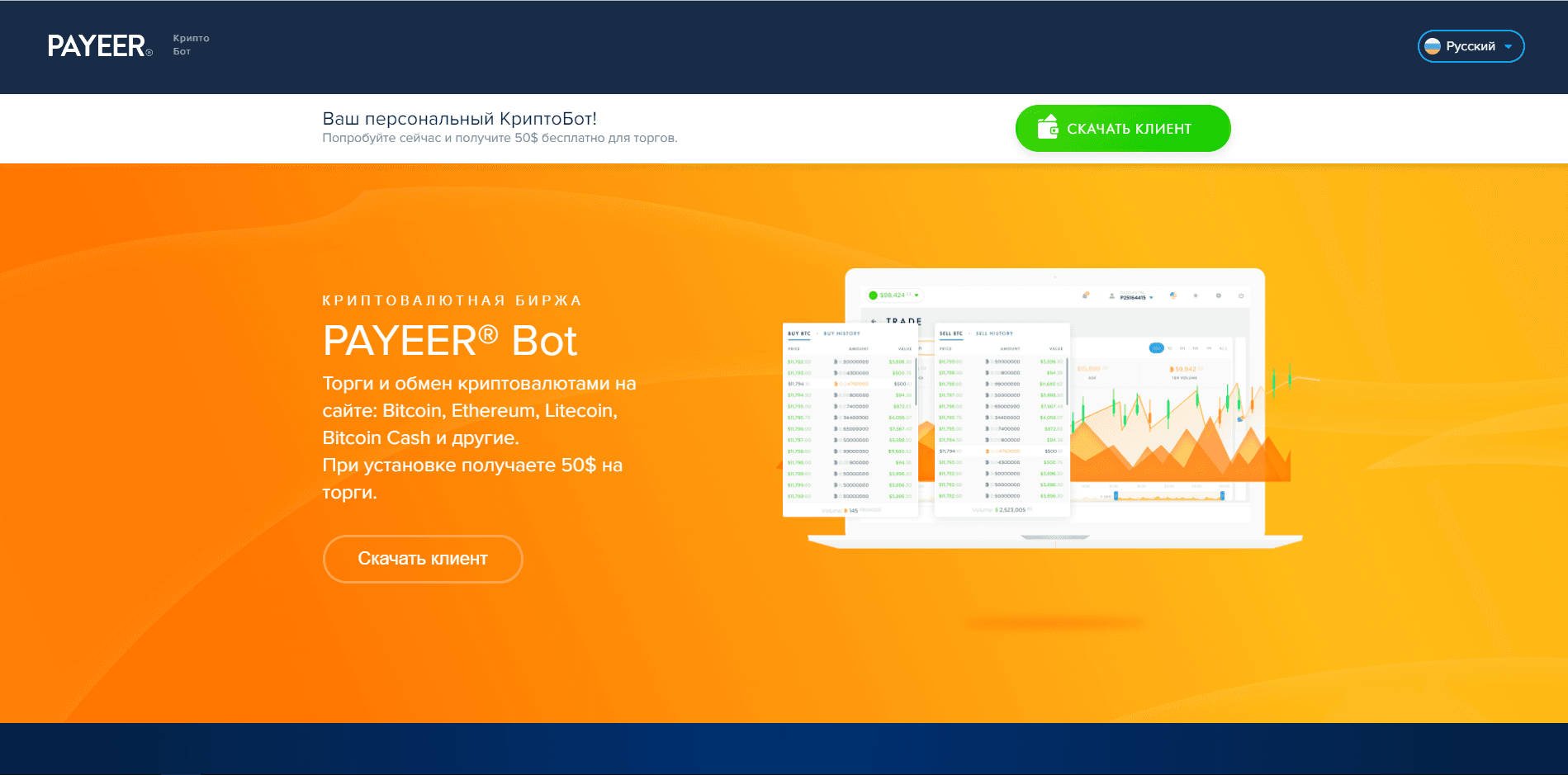 PAYEER Bot - лохотрон