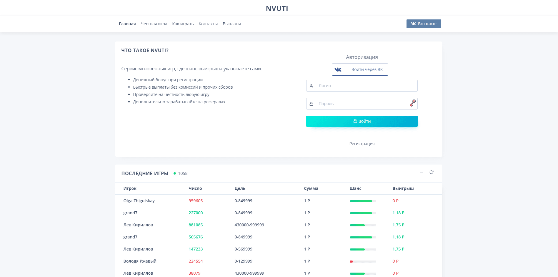 NVUTI - лохотрон
