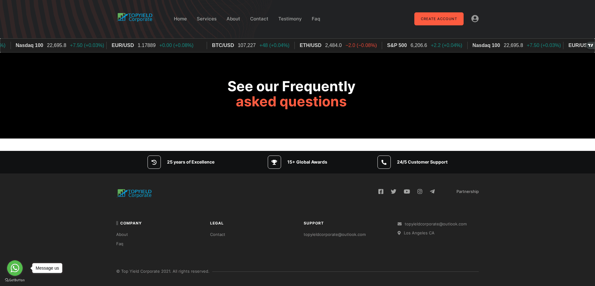 Screenshot for topyieldcorporate.live - 3