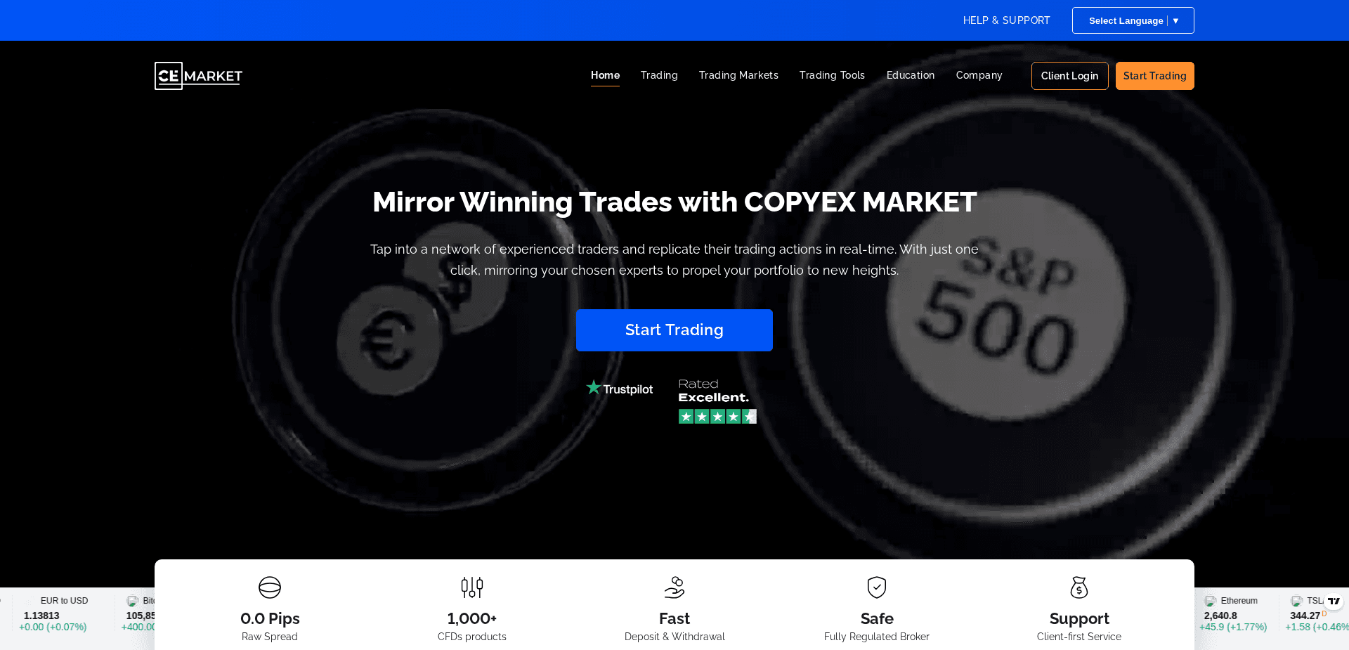 Screenshot for copyexmarket.com - 0
