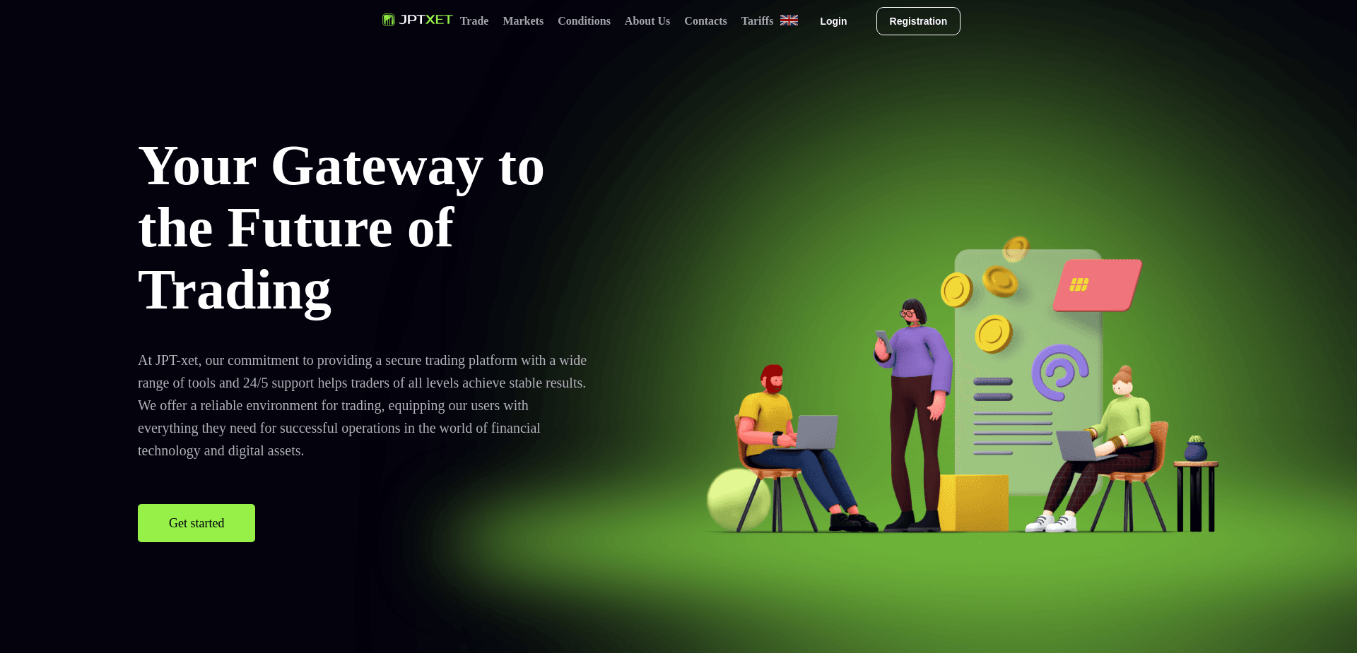 Screenshot for jptxet.com - 0