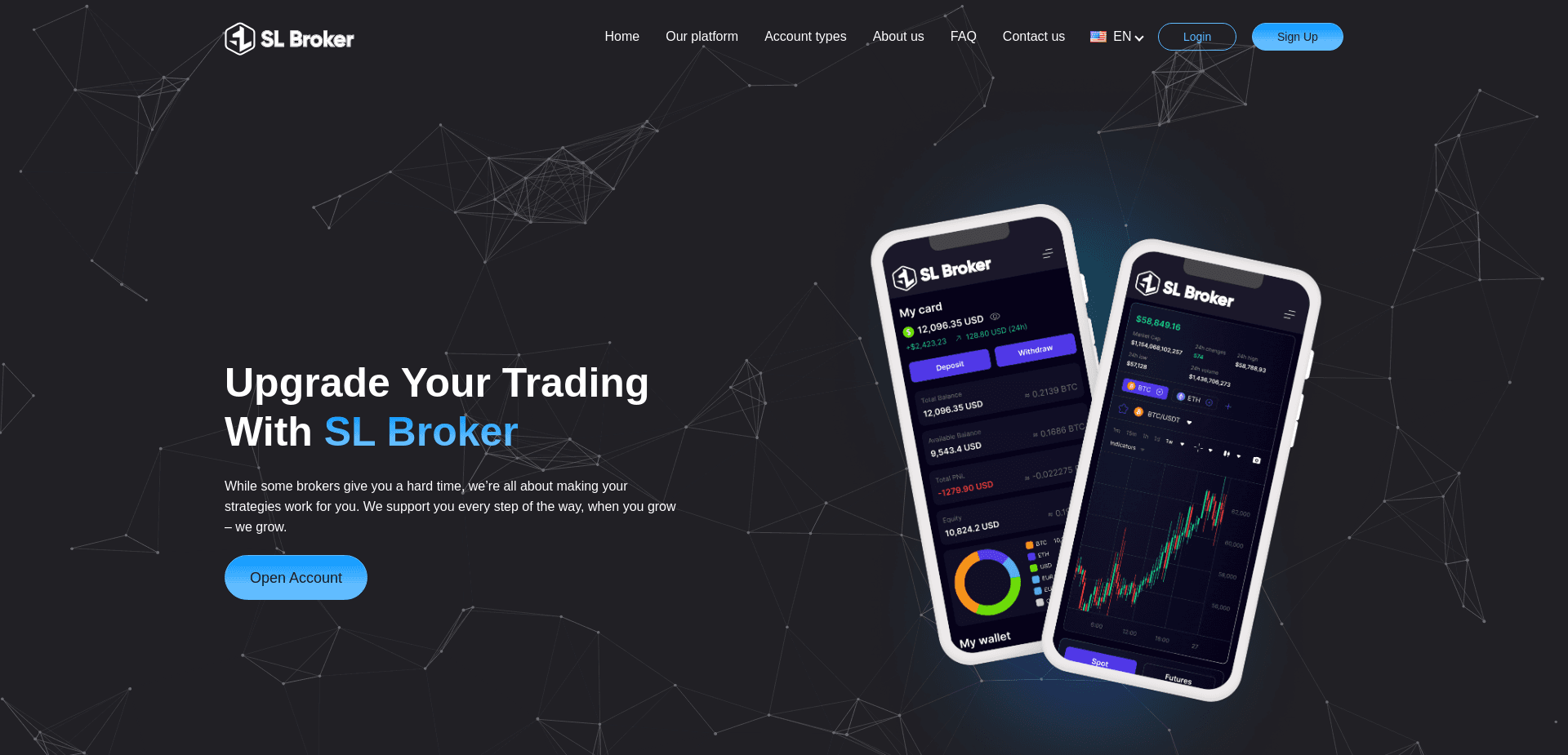 Screenshot for sl-broker.com - 0