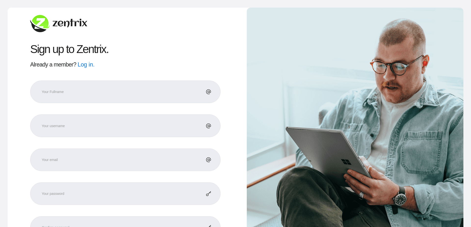 Screenshot for zentrix.biz - 0