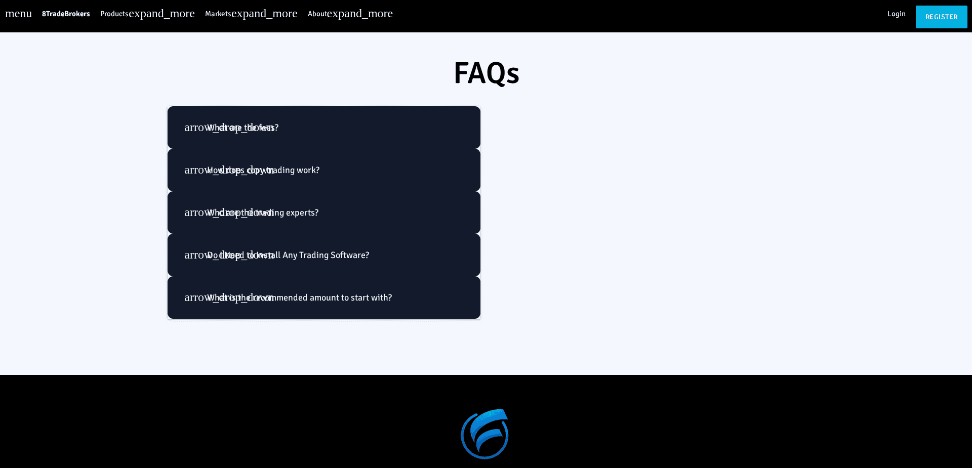 Screenshot for 8tradebrokers.com - 1