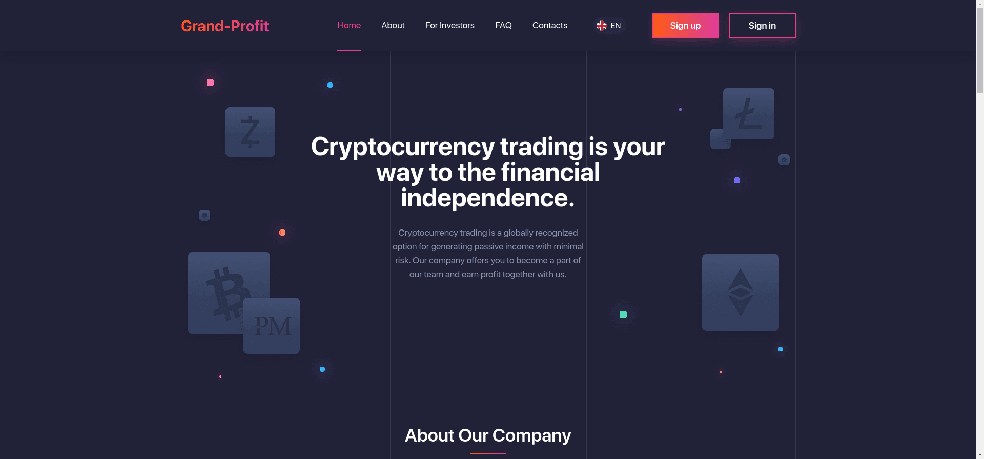 Grand-Profit отзывы и обзор. Развод, лохотрон или правда. Только честные и правдивые отзывы на Baxov.Net