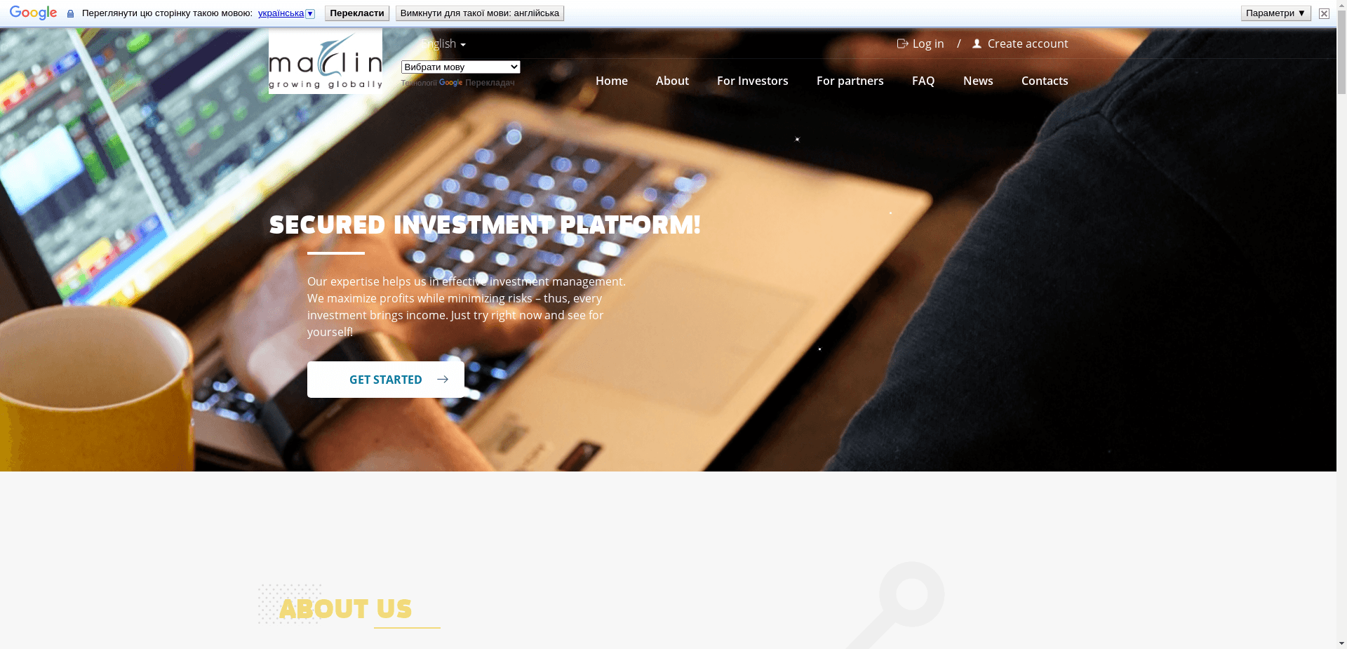 Marlin Growing Globally отзывы и обзор. Развод, лохотрон или правда. Только честные и правдивые отзывы на Baxov.Net