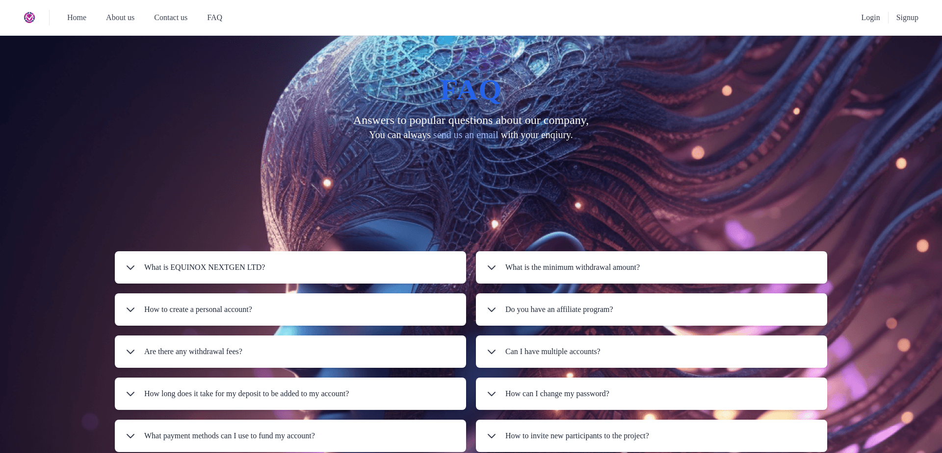 Screenshot for equinoxnextgen.online - 1