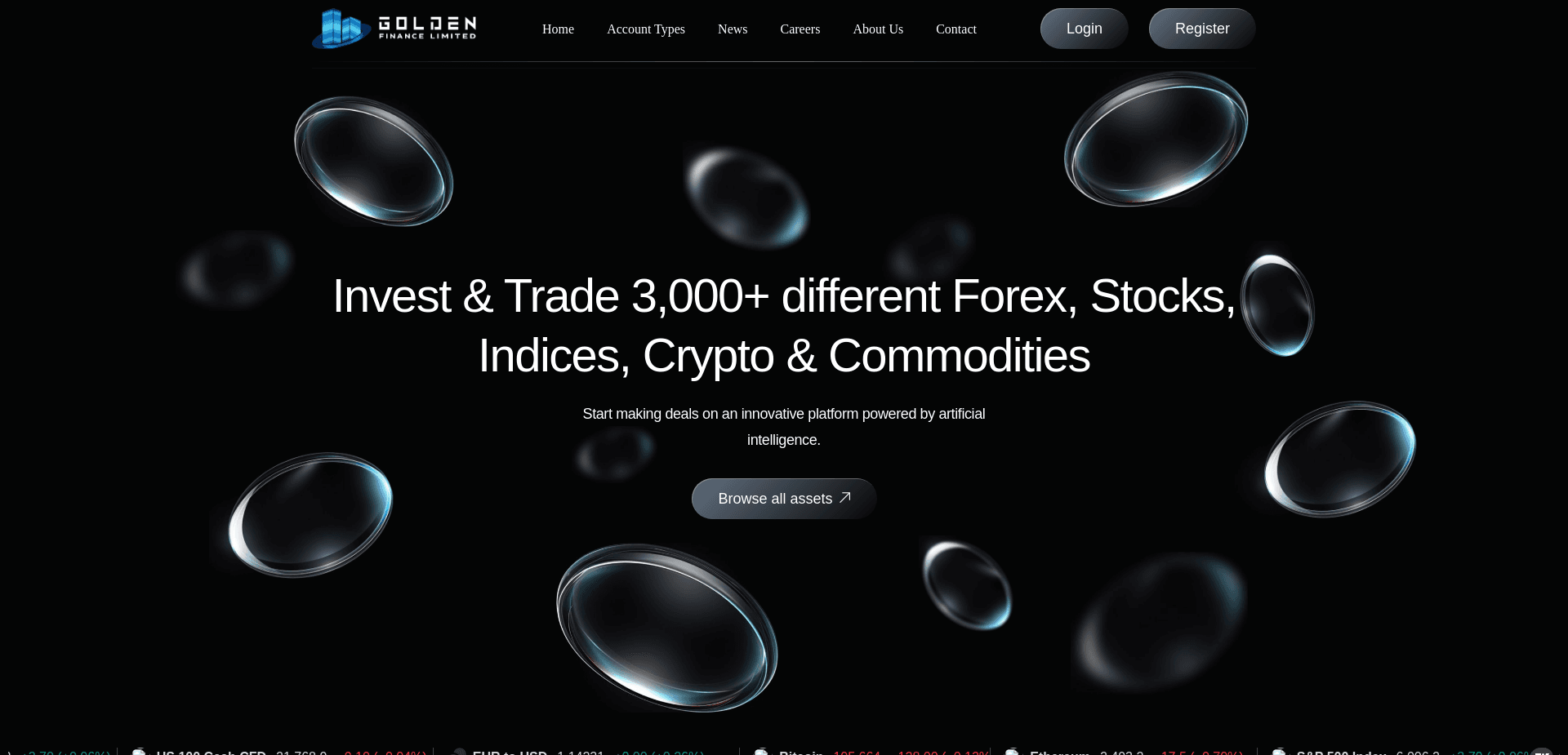 Screenshot for goldenfinancelimited.com - 1
