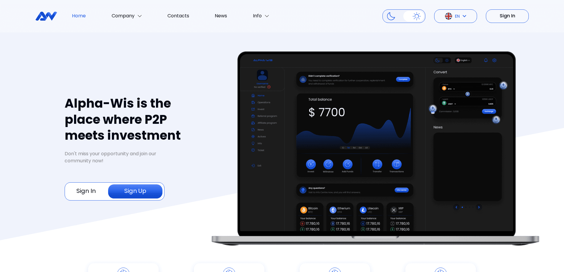 Screenshot for alpha-wis.com - 0