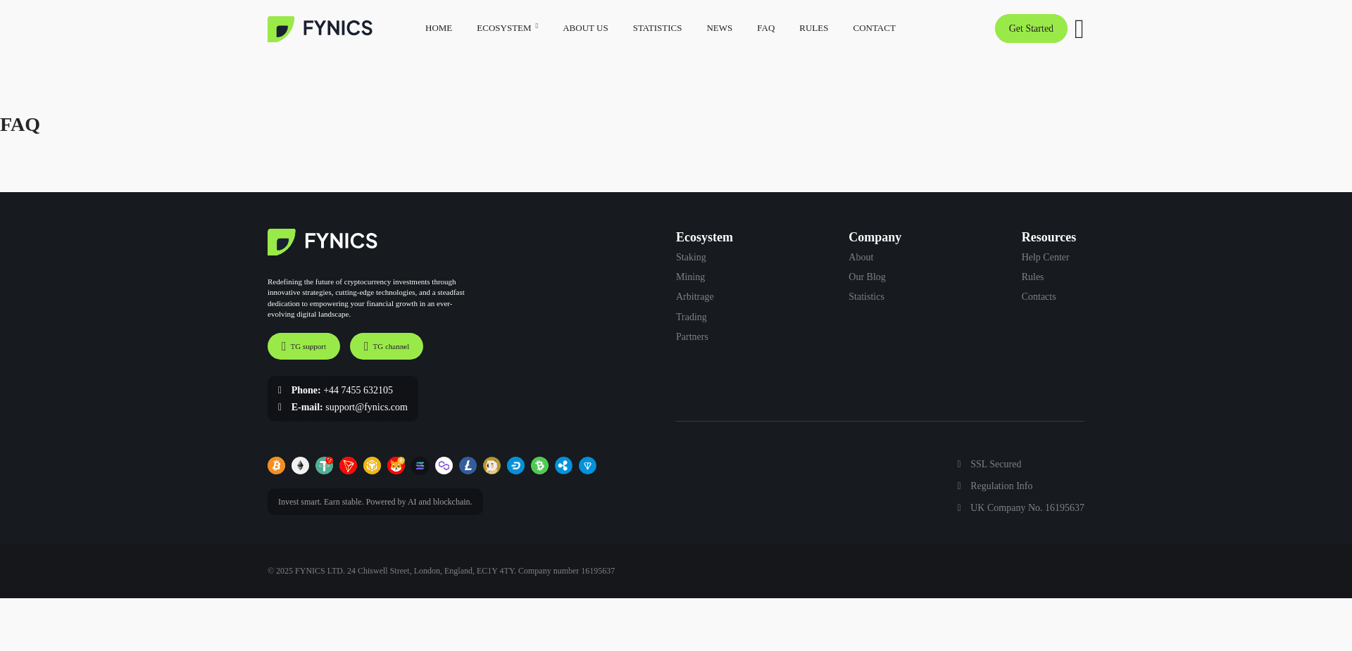 Screenshot for fynics.com - 3