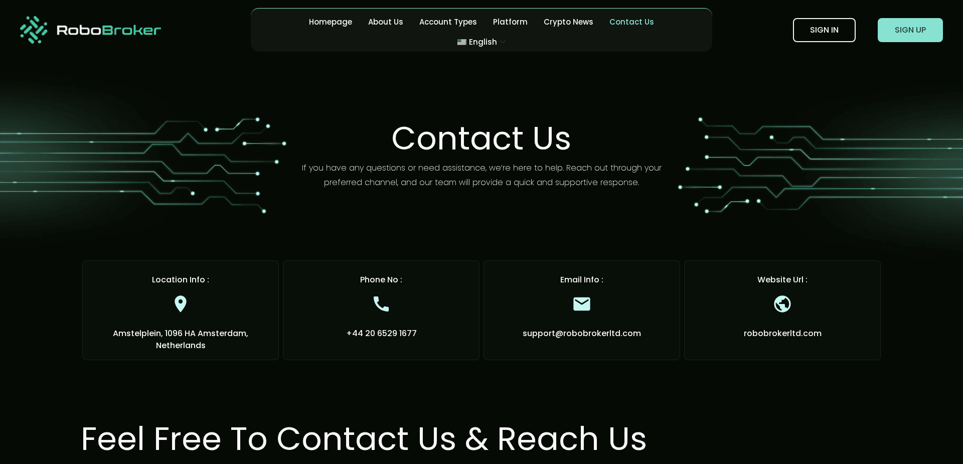 Screenshot for robobrokerltd.com - 0