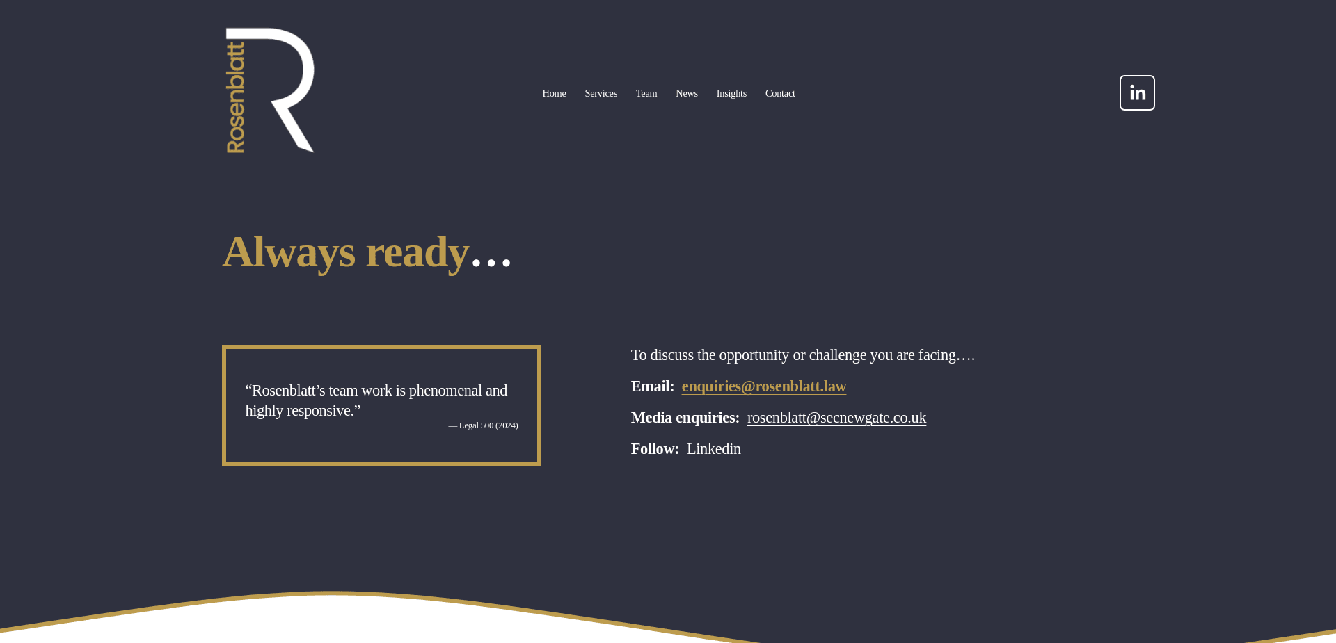 Screenshot for rosenblatt.law - 1