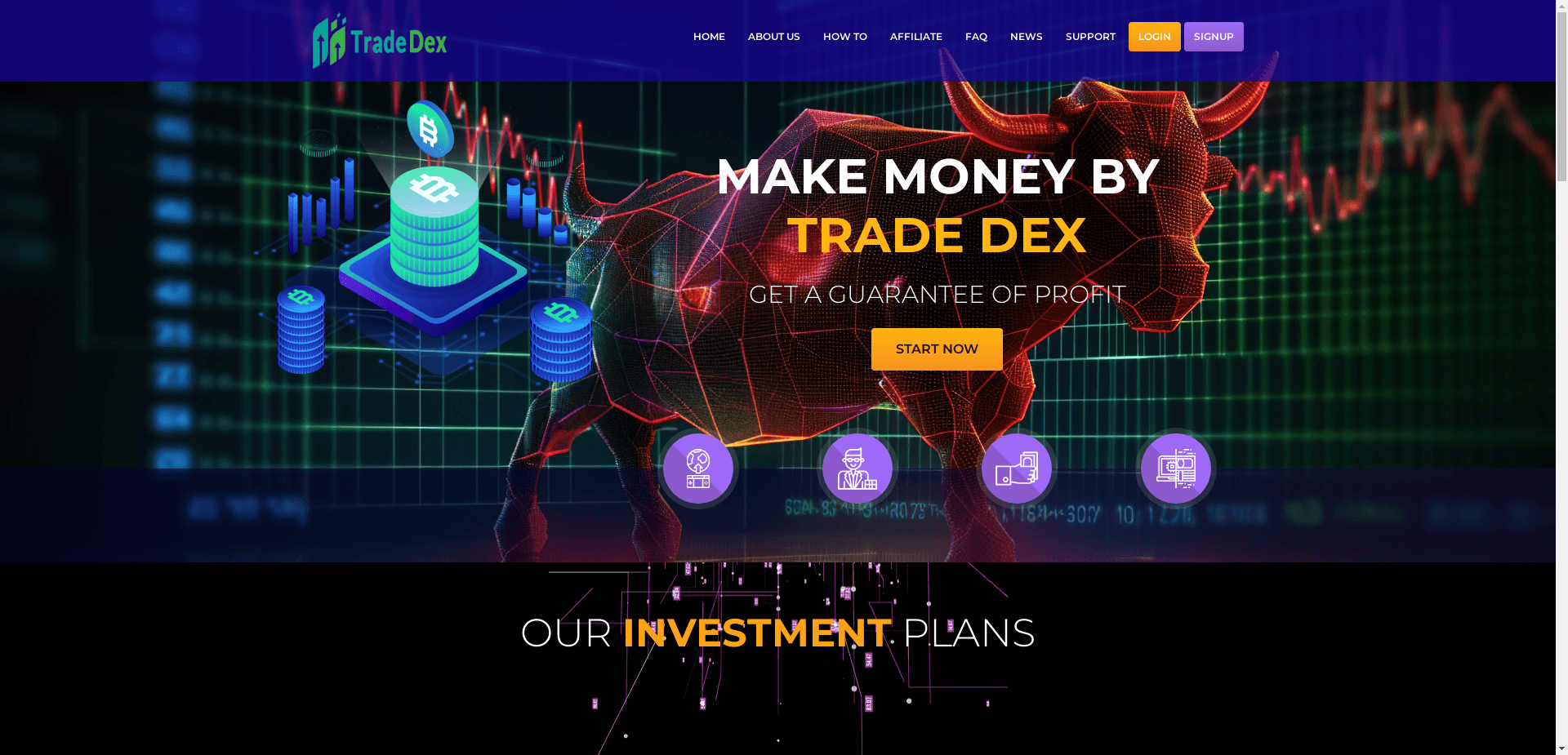 Trade Dex отзывы и обзор. Развод, лохотрон или правда. Только честные и правдивые отзывы на Baxov.Net