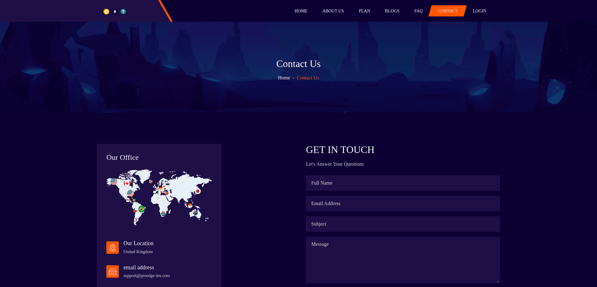 Screenshot for proedge-invhub.com - 2