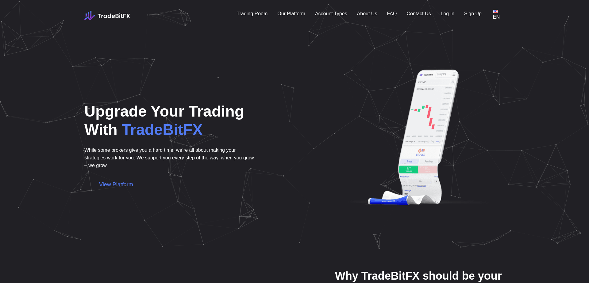 Screenshot for tradebitfx.net - 4
