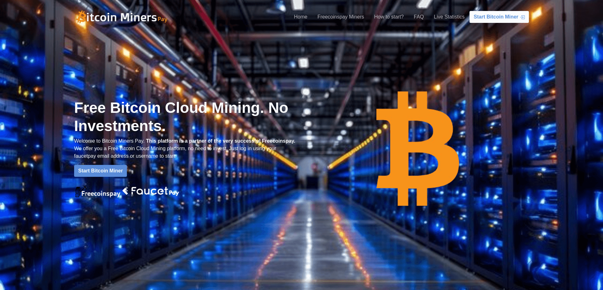 Screenshot for btcminerspay.com - 0