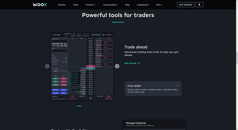 Критический обзор платформы WOO - инструменты трейдера