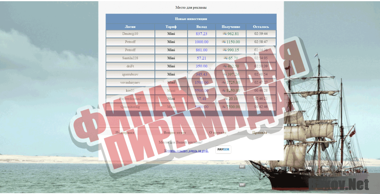 Villariba Финансовая пирамида