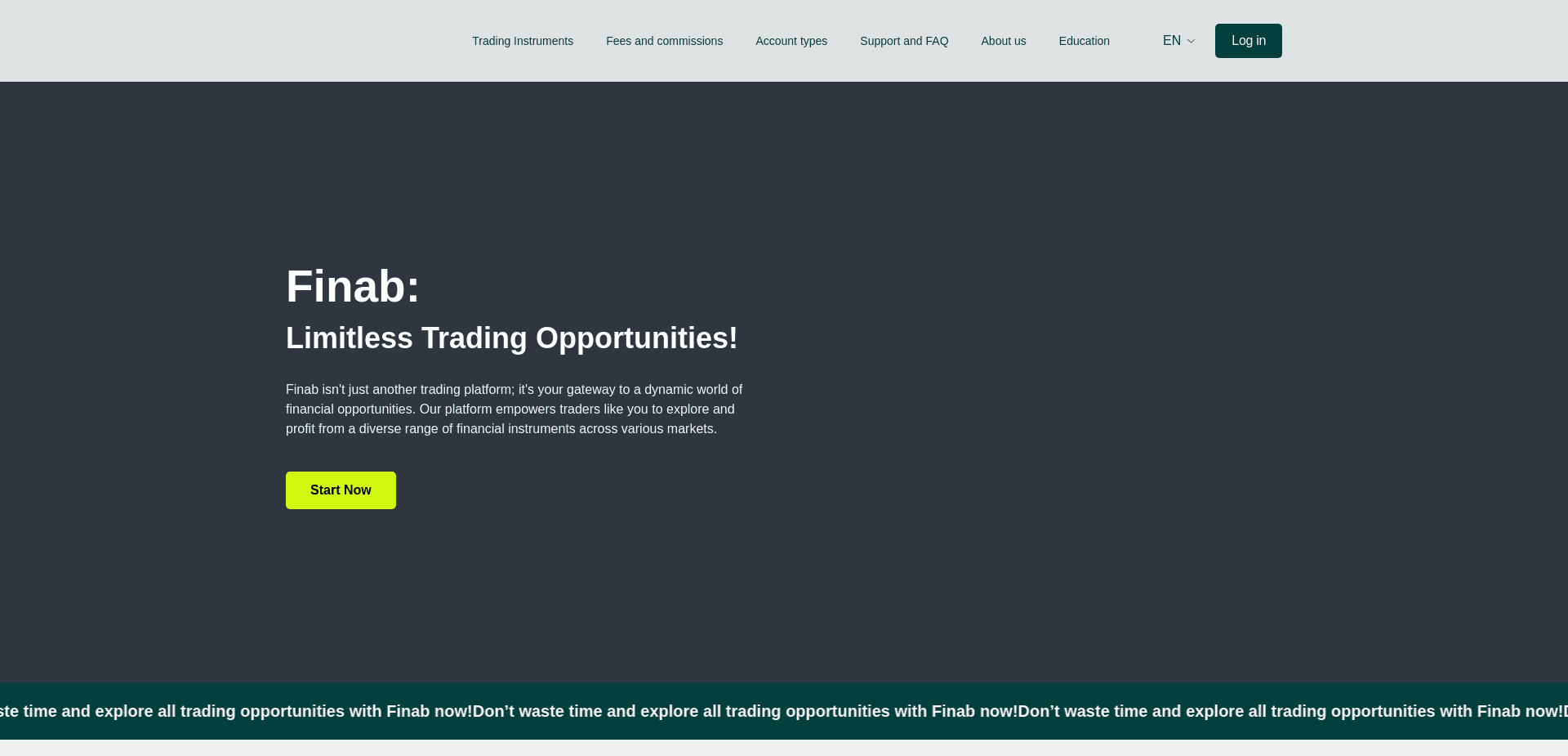 Screenshot for finab.ltd - 1