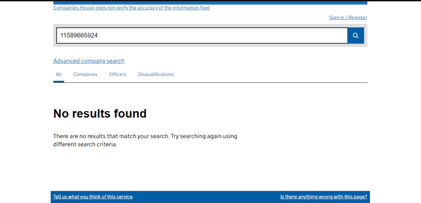 данные из реестра Великобритании