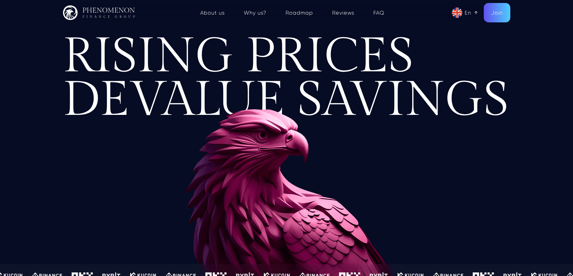 Screenshot for phenomenonfinance.com - 0