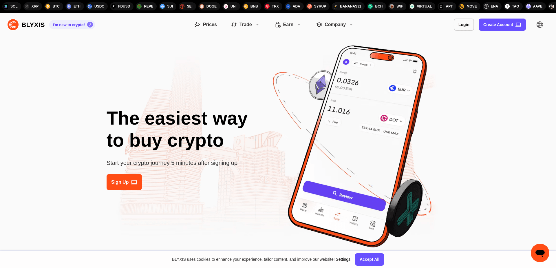 Screenshot for blyxis.com - 0