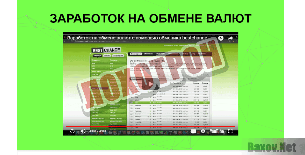 Best exchange service - Лохотрон