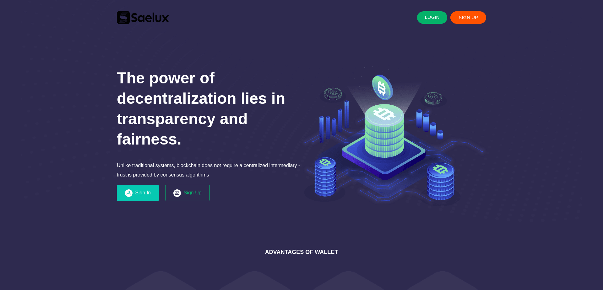 Screenshot for saelux.com - 1