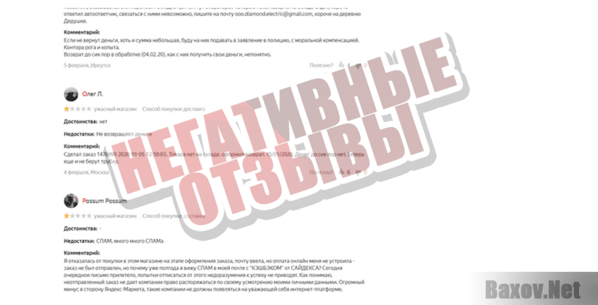 Sidex - Негативные отзывы