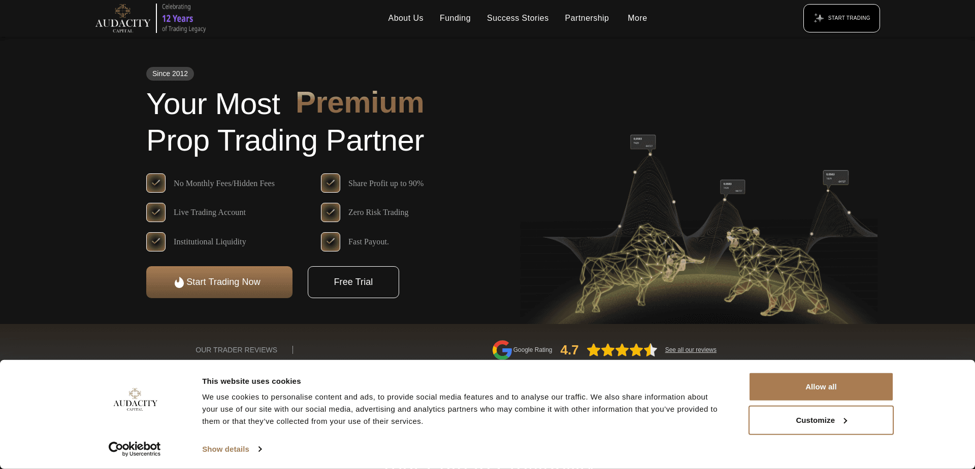 Screenshot for audacitycapital.co.uk - 1