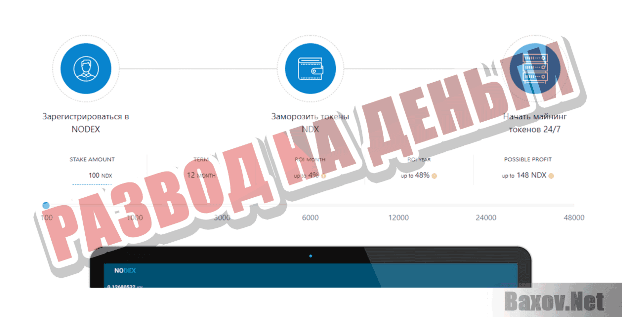 NODEX Развод на деньги