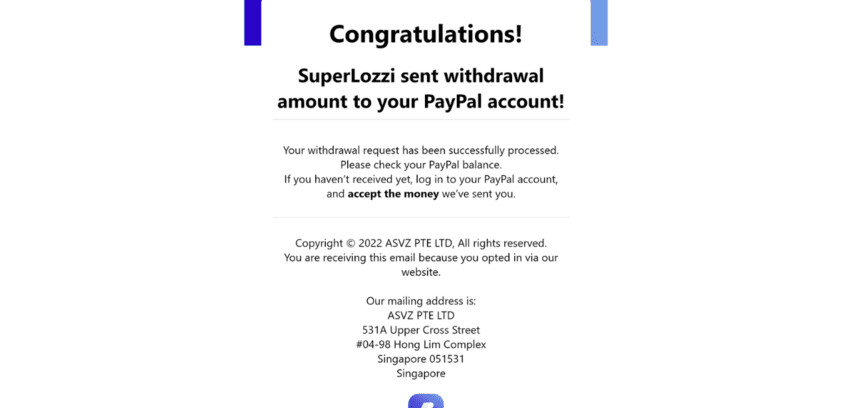 единственное упоминание названия компании проекта