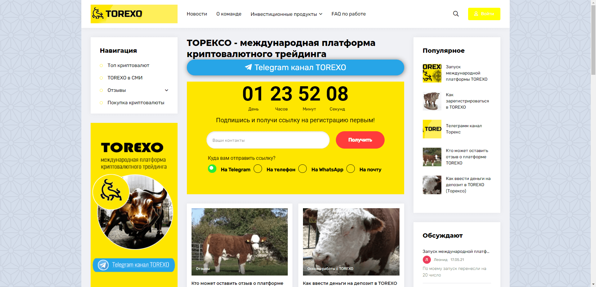 Torexo отзывы и обзор. Развод, лохотрон или правда. Только честные и правдивые отзывы на Baxov.Net