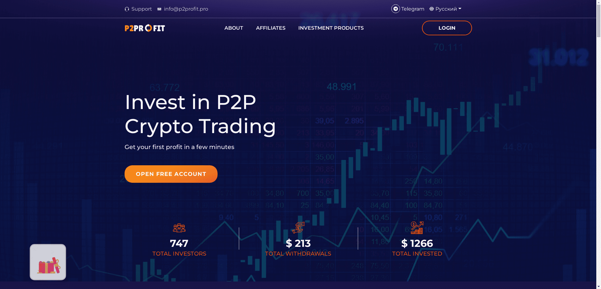 P2P Profit отзывы и обзор. Развод, лохотрон или правда. Только честные и правдивые отзывы на Baxov.Net