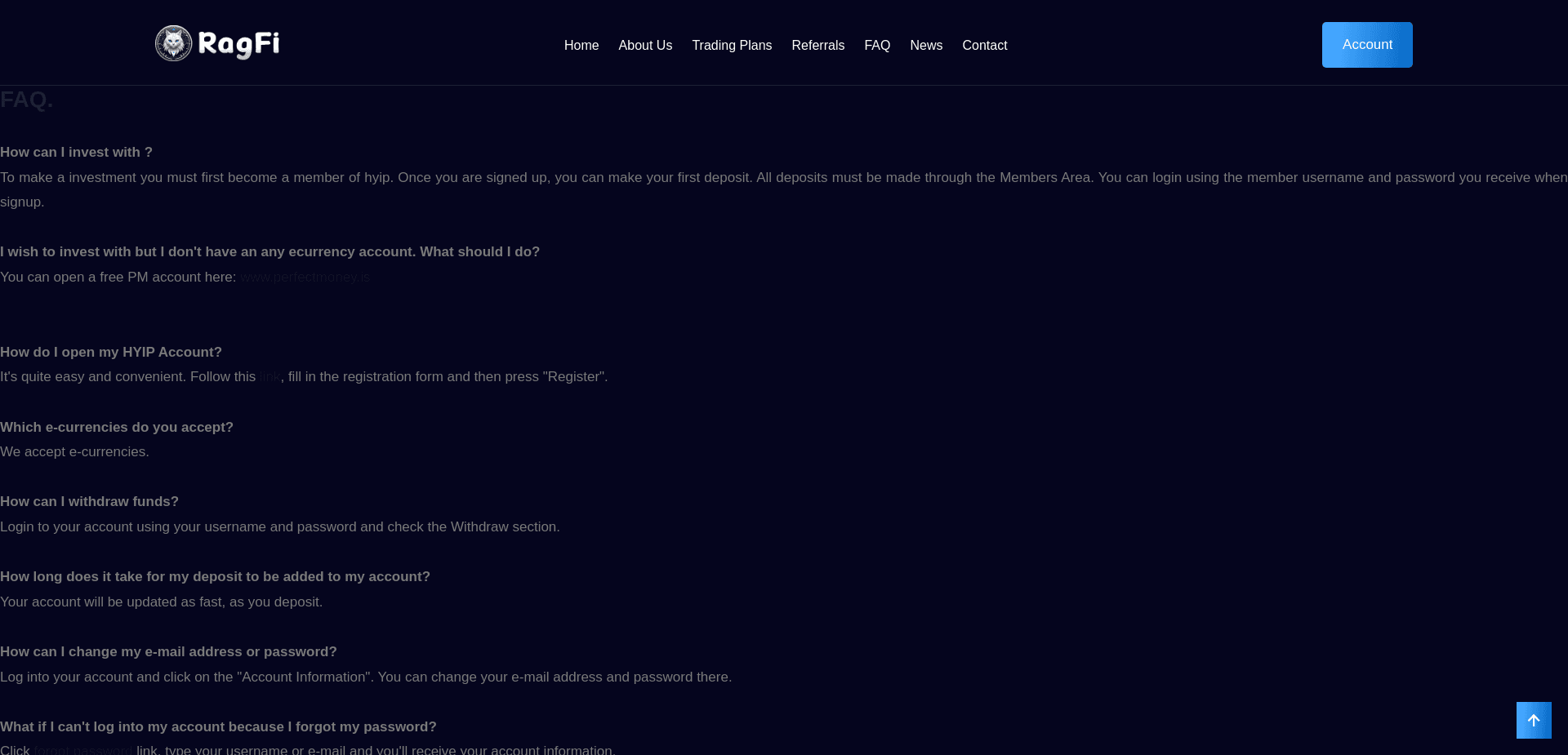 Screenshot for ragfi.io - 3