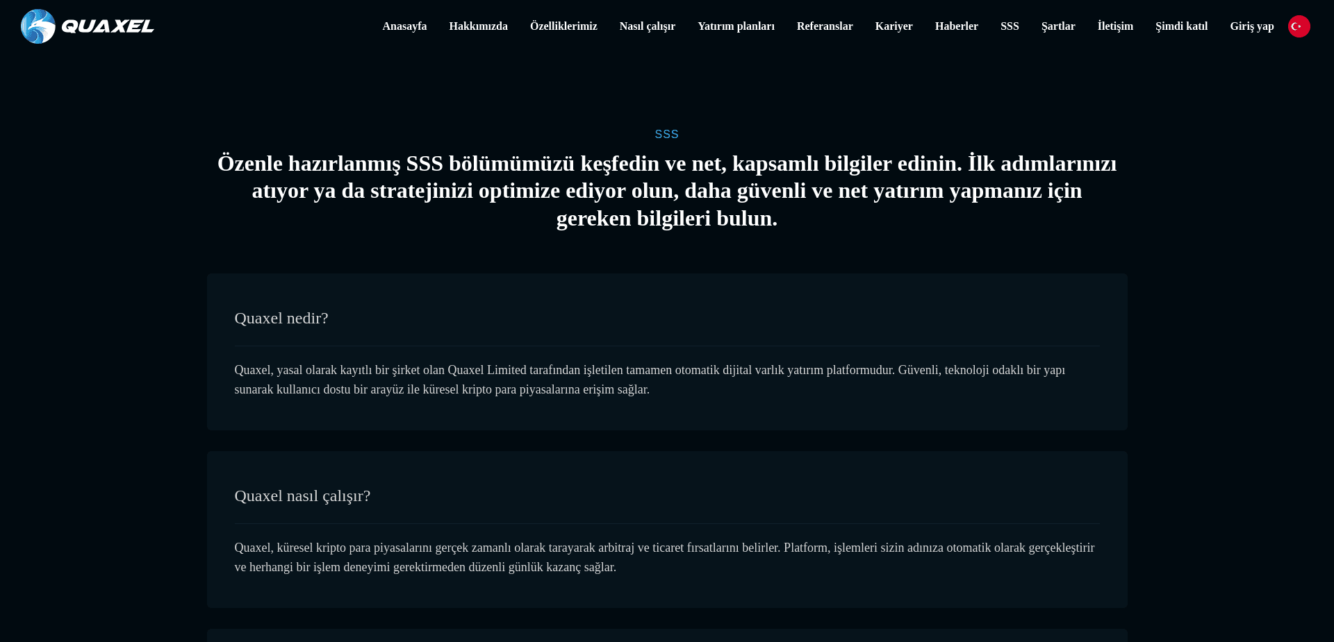 Screenshot for quaxel.org - 0