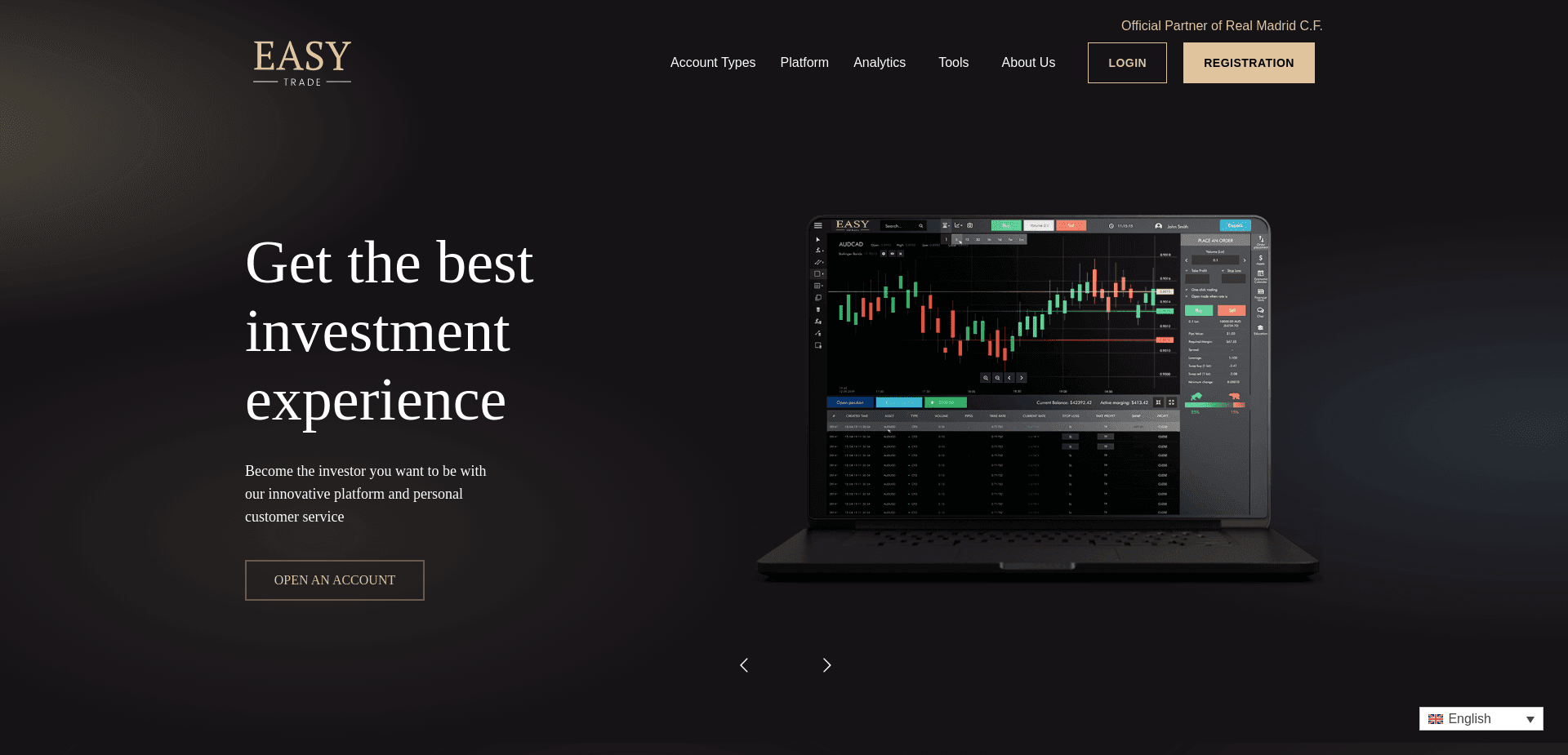 Screenshot for easy-trade.uk - 3