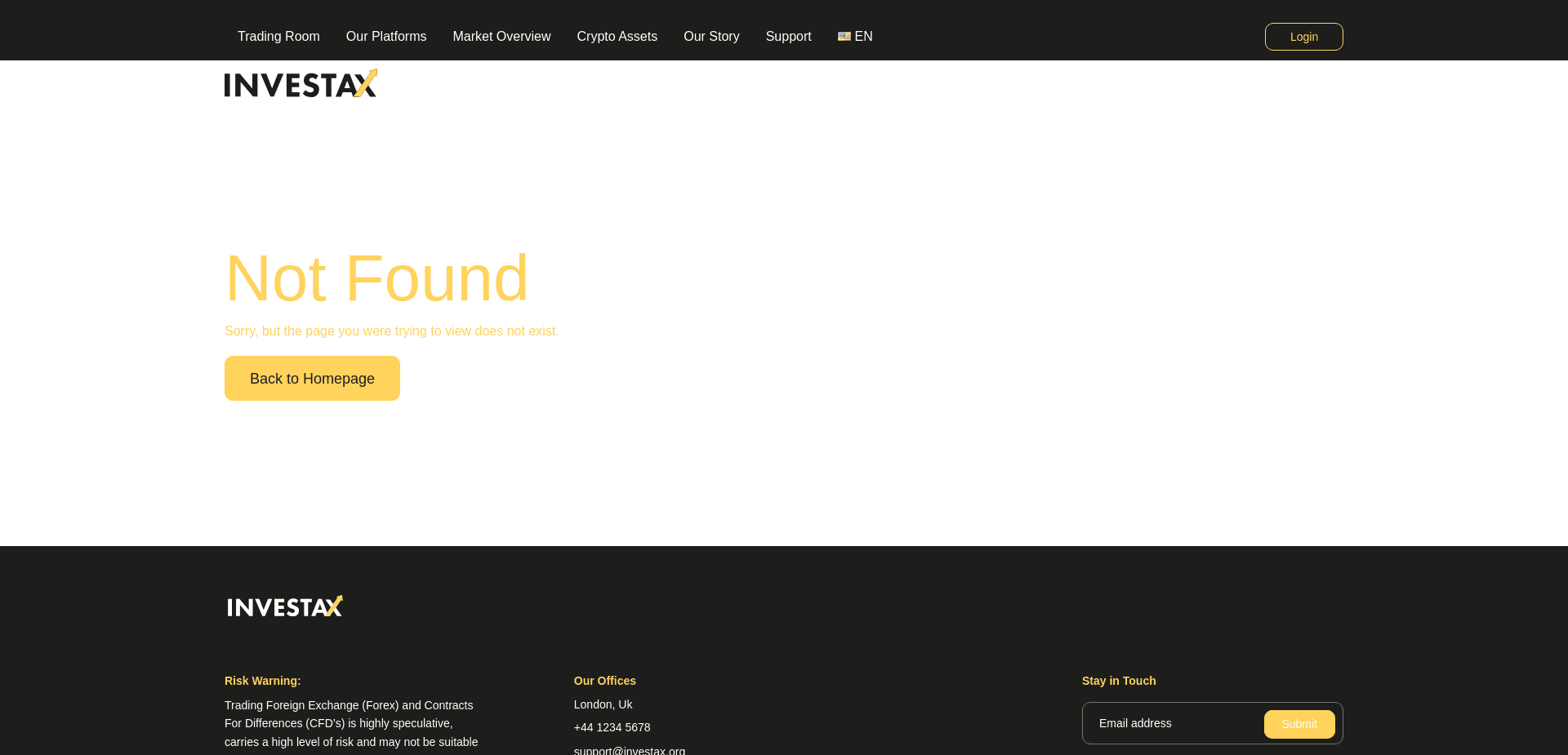 Screenshot for investax.org - 1