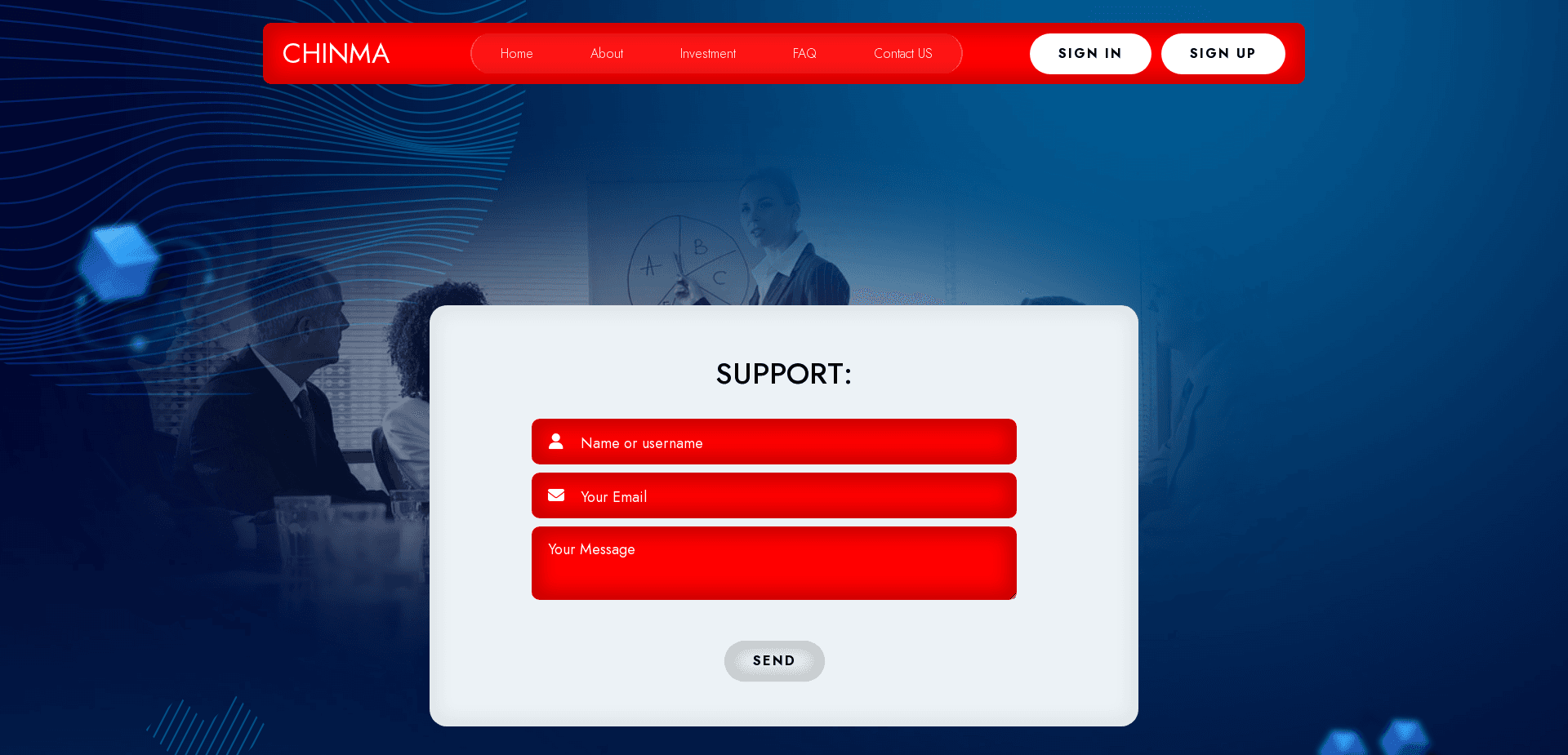 Screenshot for chinma.me - 2