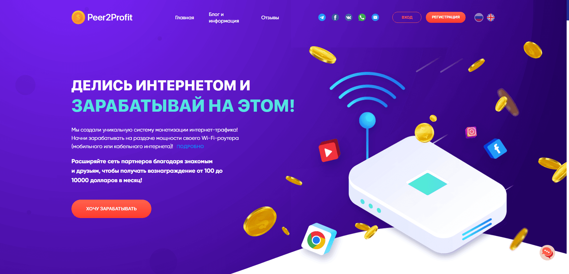 Peer2Profit отзывы и обзор. Развод, лохотрон или правда. Только честные и правдивые отзывы на Baxov.Net