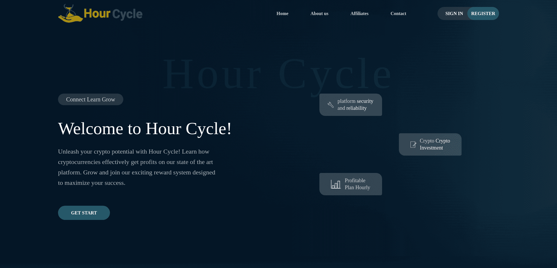 Screenshot for hourcycle.top - 0