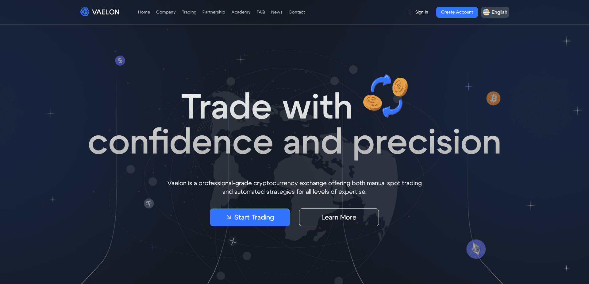 Screenshot for vaelon.net - 0