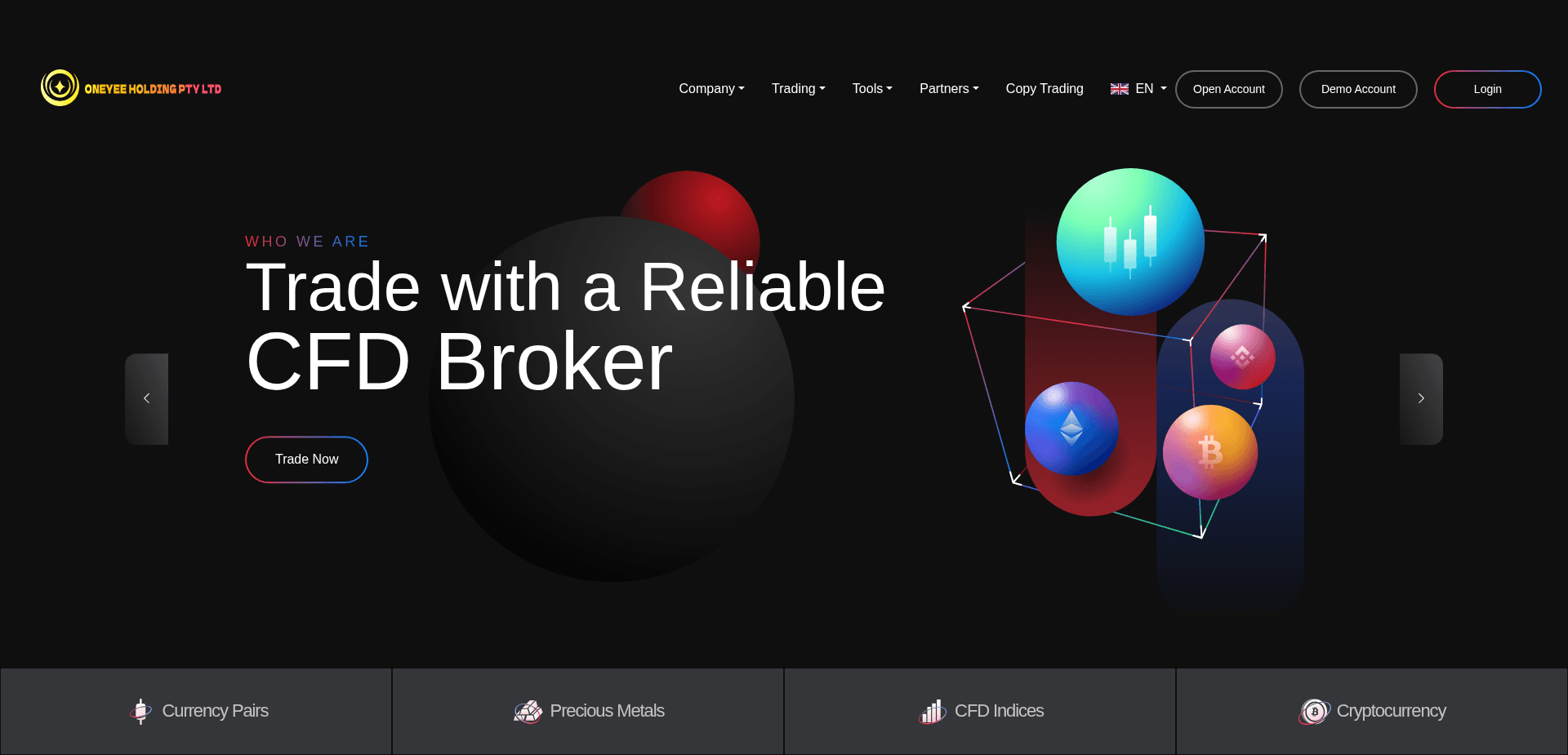 Screenshot for oneyee-aus.com - 1