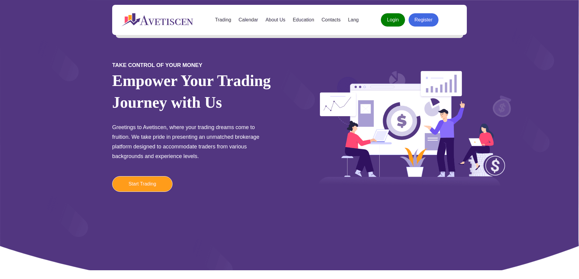 Screenshot for avetiscen.com - 0