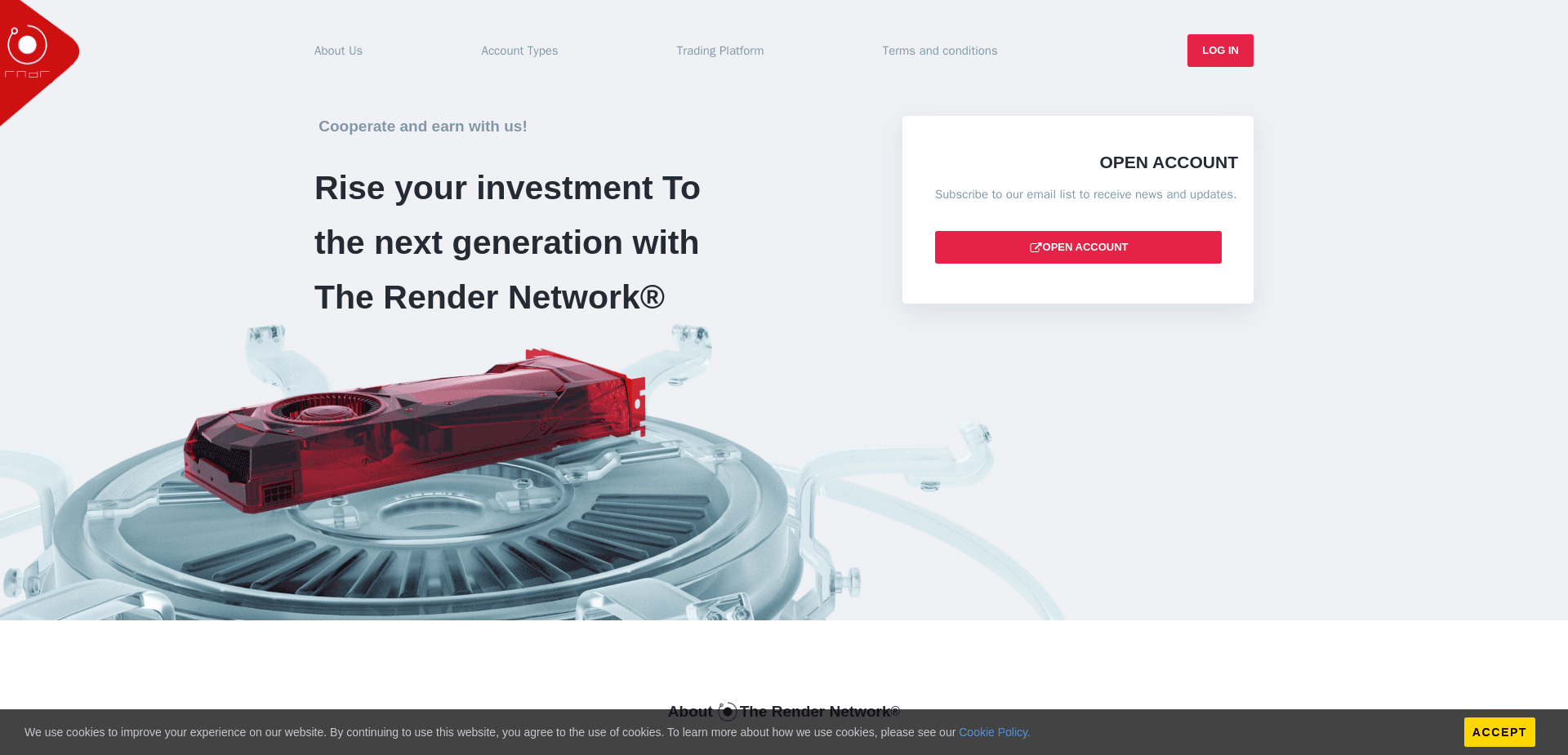 Screenshot for rndr.global - 0