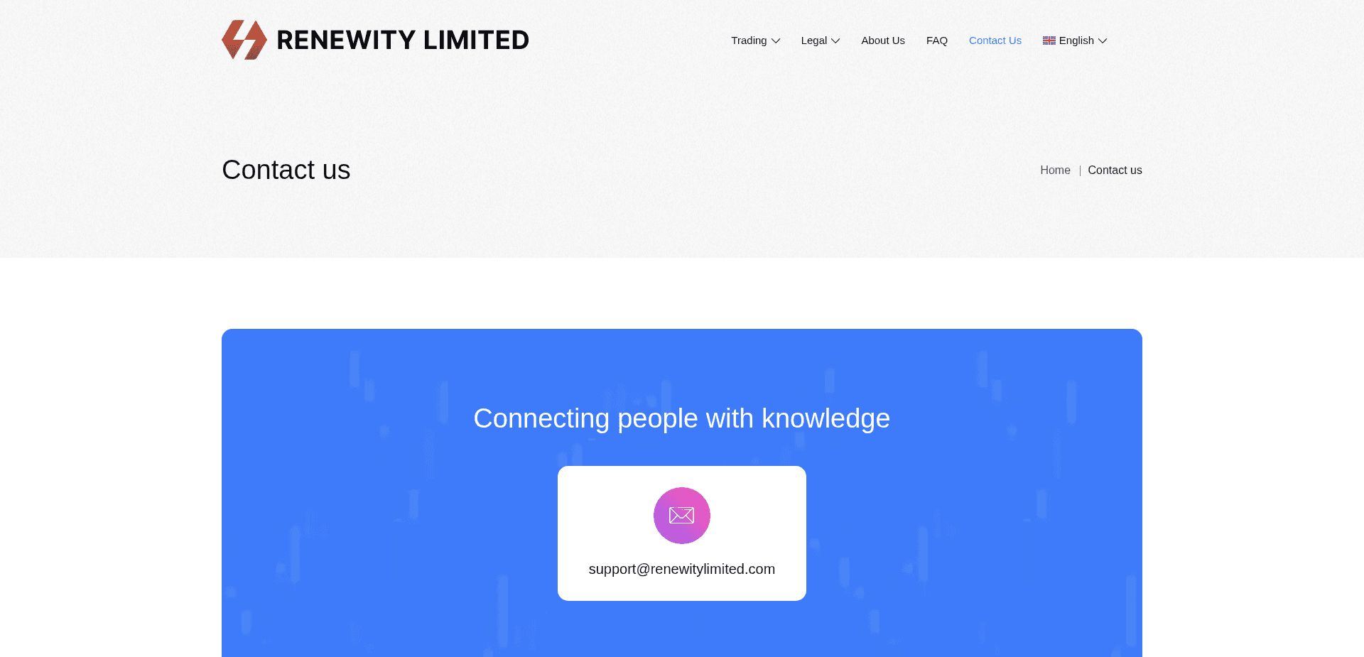 Screenshot for renewitylimited.com - 3