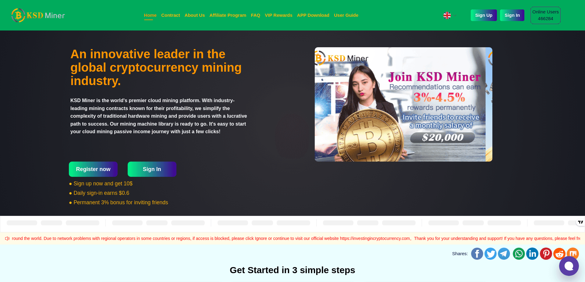 Screenshot for investingincryptocurrency.com - 0