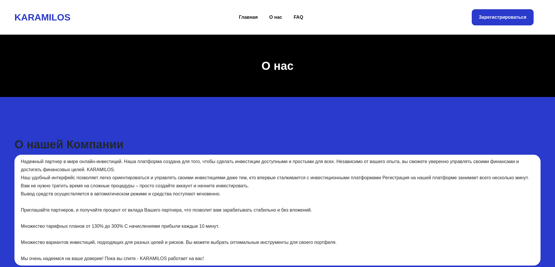 Screenshot for karamilos.life - 2