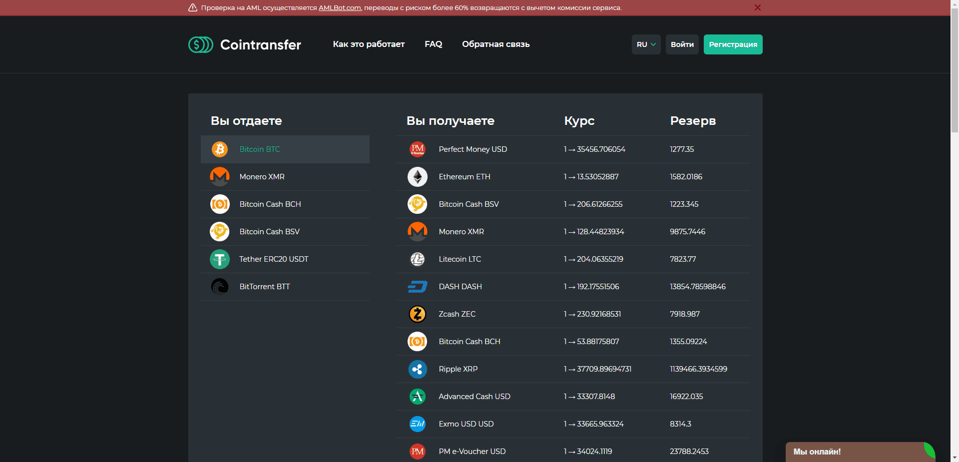 Cointransfer отзывы и обзор. Развод, лохотрон или правда. Только честные и правдивые отзывы.