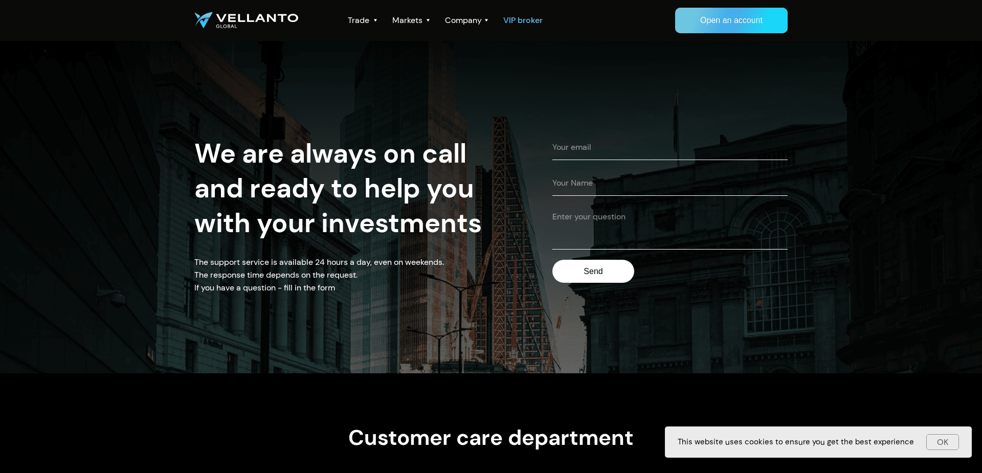 Screenshot for vellanto-global.com - 2